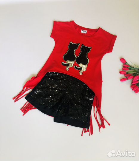 Костюм летний для девочек
