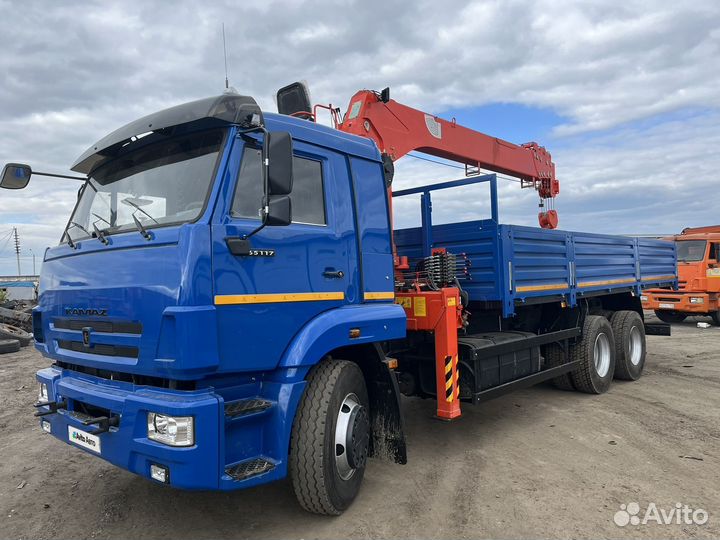 КАМАЗ 65117 с КМУ, 2011