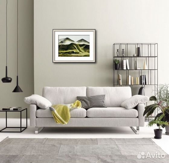 Живопись. Акварельный рисунок. Горный пейзаж