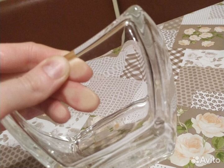 Салатник СССР (Чехословацкое стекло 80х годов)