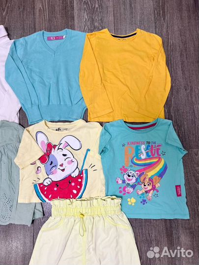 Одежда 104 110 пакетом для девочки