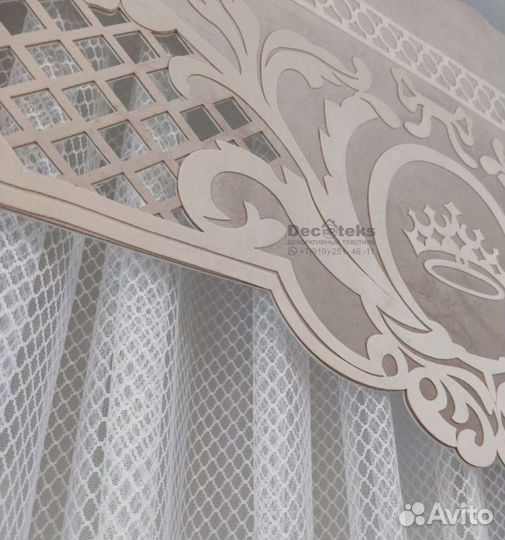 Шторы тюль ламбрекен