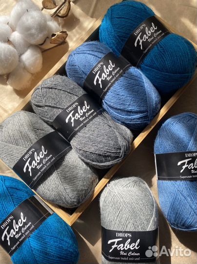 Пряжа Дропс Фабел