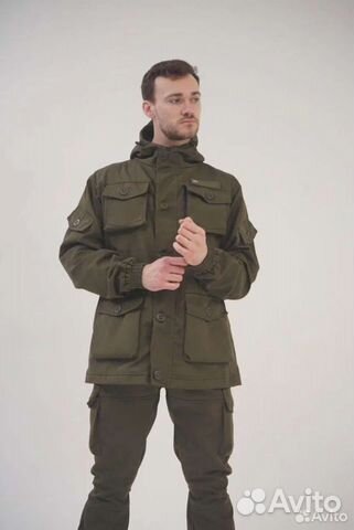 Костюм горка 8 летний Олива Камуфляж Мох