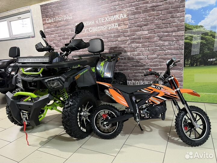 Квадроцикл TaoMoto BigWilde Track XPro 200 (2024г)