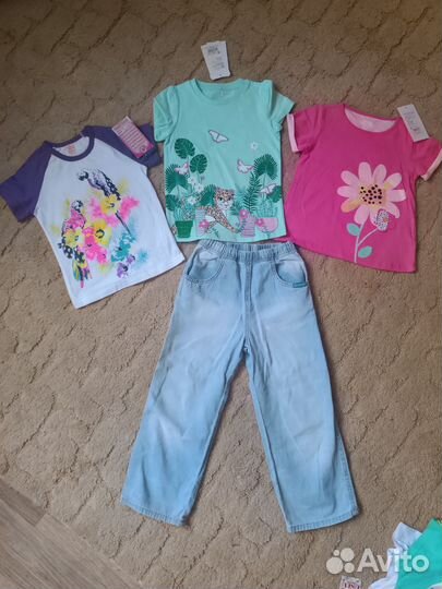 Вещи на девочку 3-7лет