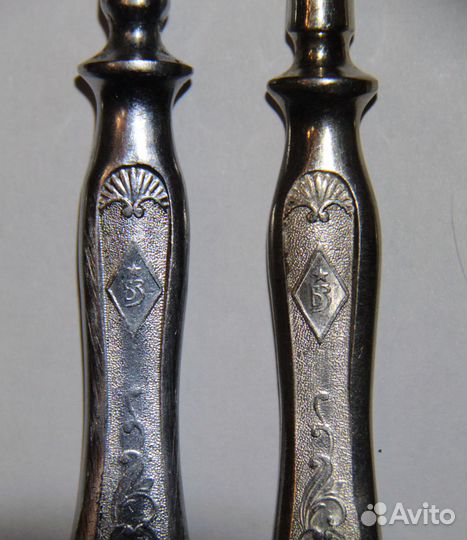 Вилки столовые, 7 штук, СССР, бз, лебедь