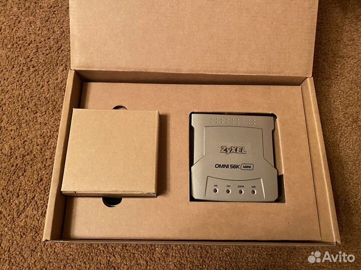 Модем 56К Компактный модем с функцией факса