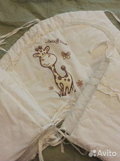 Бортики для детской кроватки