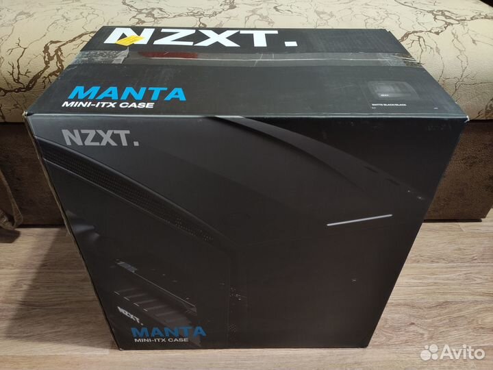 Корпус nzxt Manta Matte Window Black (CA-mantw-M1)
