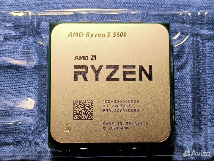 Новый AMD Ryzen 5 5600, socket AM4