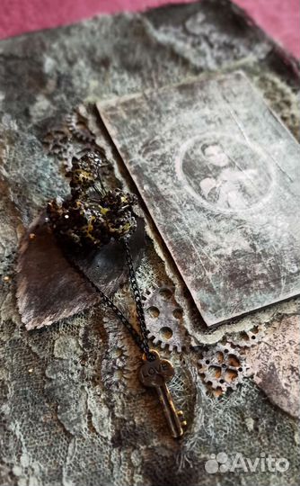 Блокнот для записей, гримуар, ручной работы