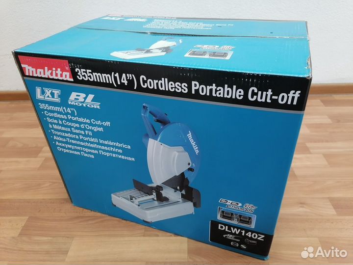 Монтажная пила Makita DLW140Z (новая)