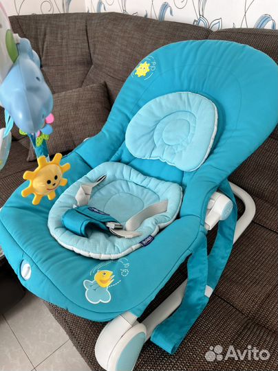 Шезлонг детский chicco