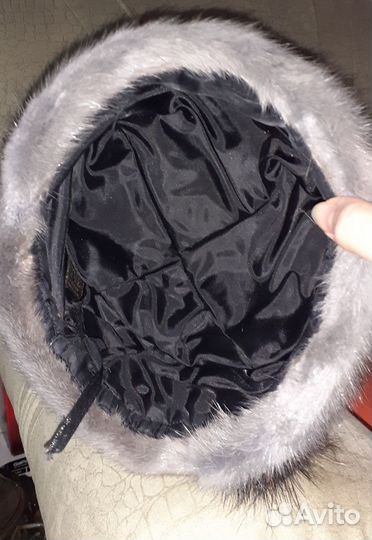 Шапка зимняя меховая женская