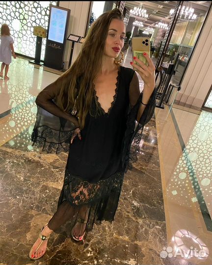 Роскошное платье-туника