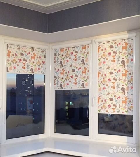 Рулонные шторы / жалюзи на заказ