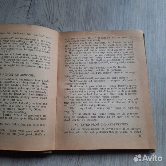 Оливер Твист. Диккенс. на английском языке. 1941 г