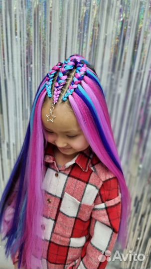 Косы, брейды с канеколоном и без, афрокосы, локоны