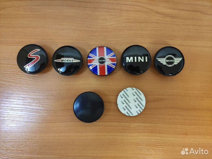 Колпачки mini cooper заглушки цо диска мини купер
