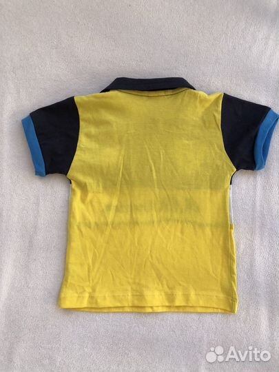Костюм летний для мальчика размер 86 (шорты, поло)
