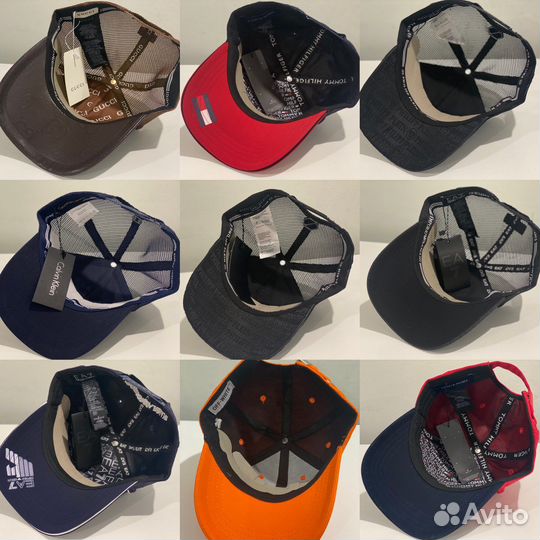 Бейсболка кепка разных брендов (premium)