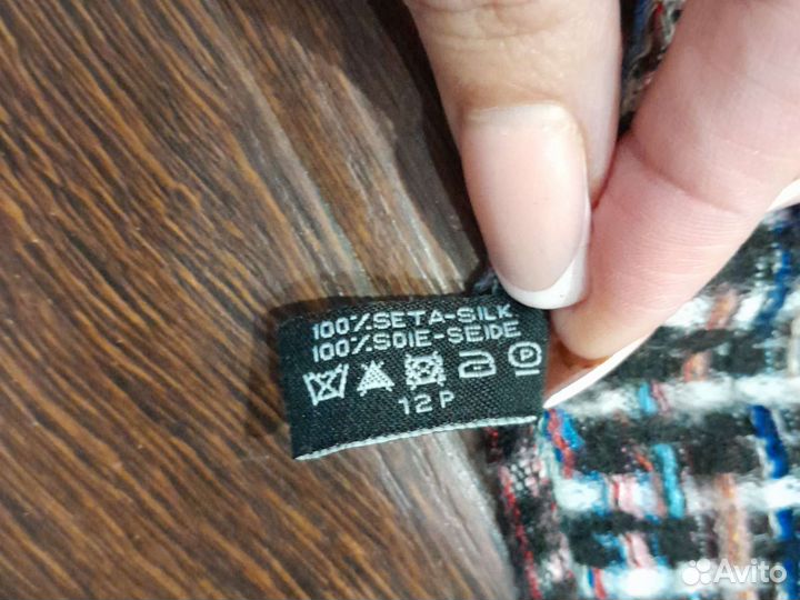 Брендовый палантин Chanel 100 оригинал Италия