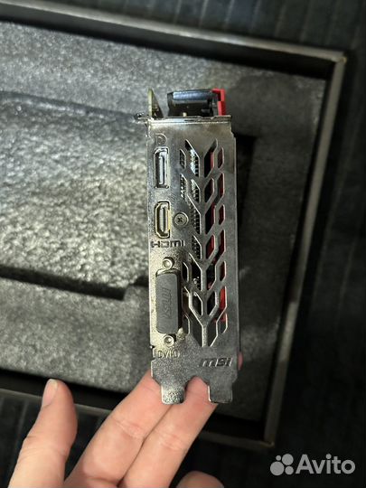 Видеокарта MSI GTX 1050 TI