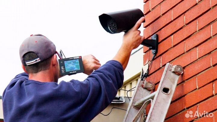 Монтаж видеонаблюдения