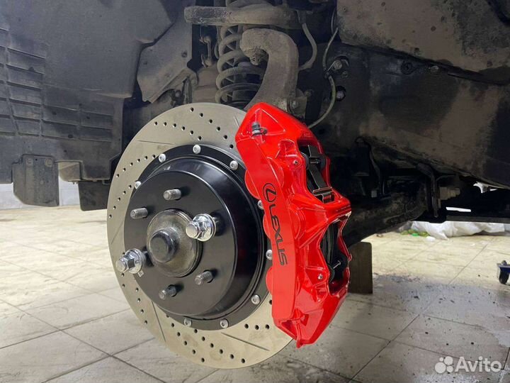 Тормозная система toyota land cruiser 200