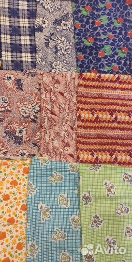 Фланель СССР кусочки