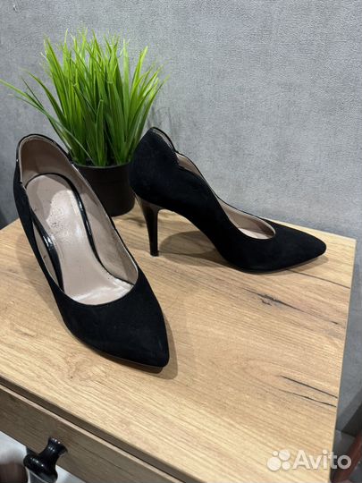 Туфли натуральная замша 34 размер