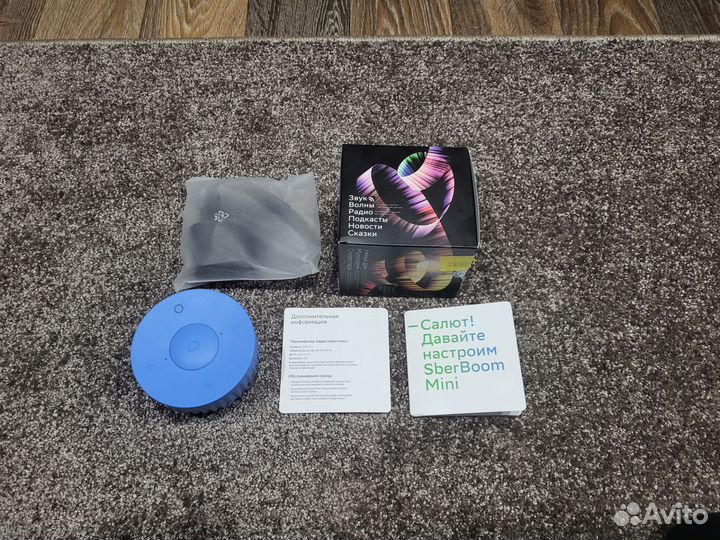 Умная колонка sberboom mini