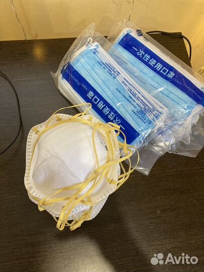 Респиратор и маски новые