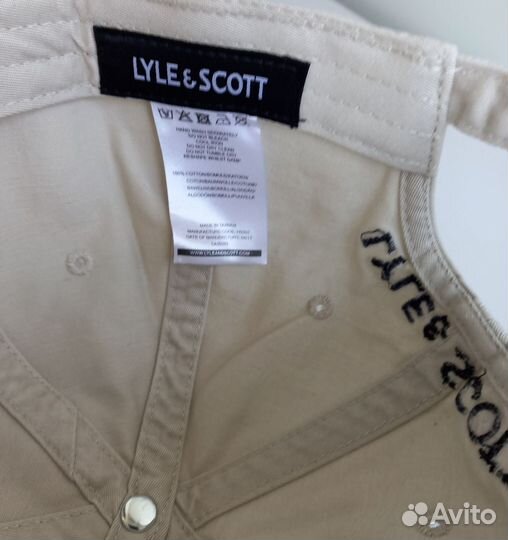 Кепка бейсболка Lyle&Scott