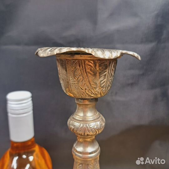 Подсвечники пара, высота 35 см, Клеймо Англия