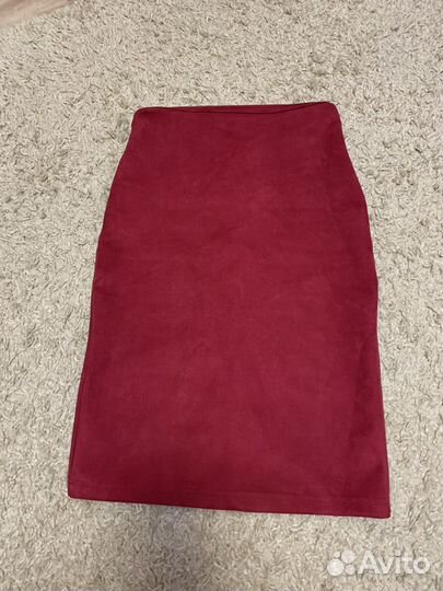 Замшевая Юбка