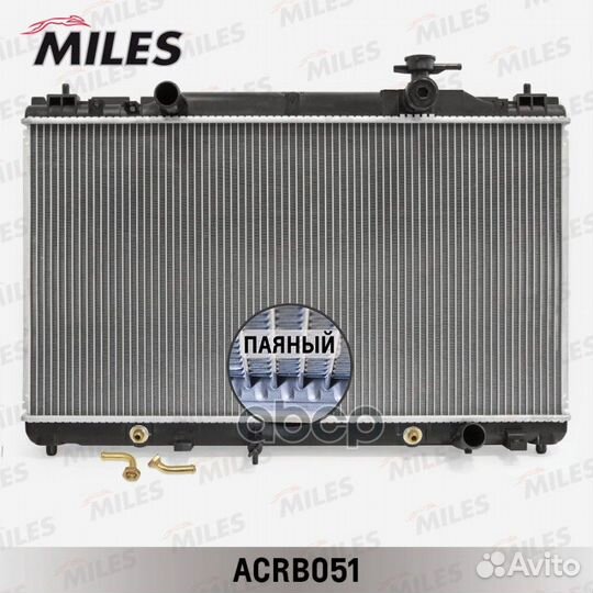 Радиатор (паяный) toyota camry 2.4 01) (nissen