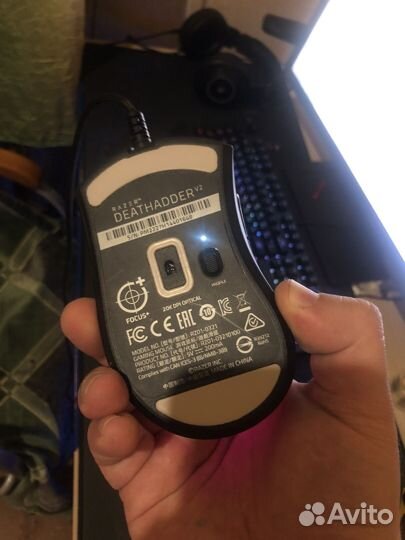 Игровая мышь razer deathadder v2