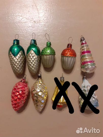 Елочные игрушки СССР