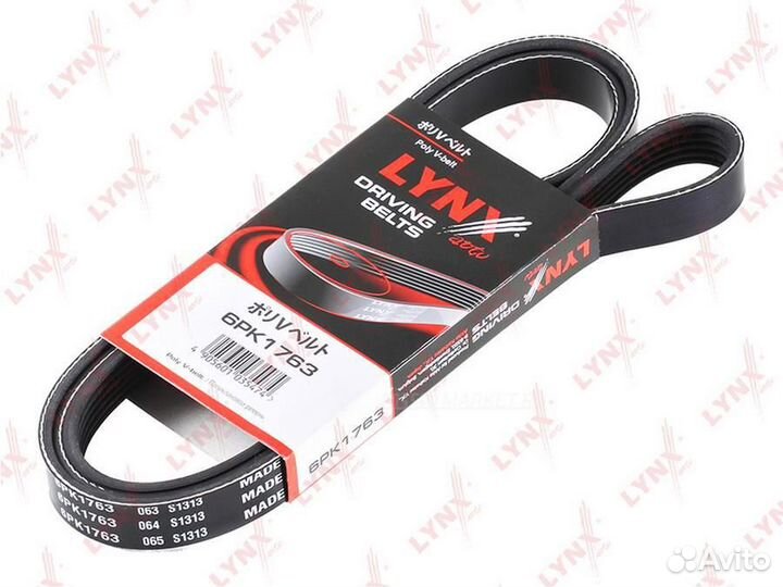 Lynxauto 6PK1763 Ремень поликлиновый