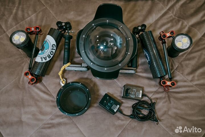 Комплект для подводной фотосъемки seafrogs fuji