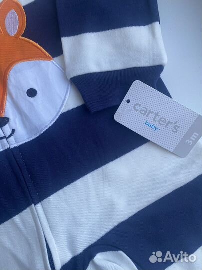 Пижама боди carters