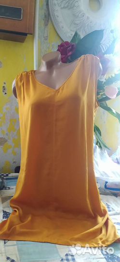 Платье элегантное желтое Syslay р. 46-48