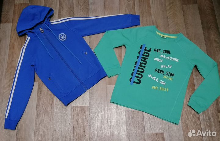 Одежда на мальчика 134,140 пакетом