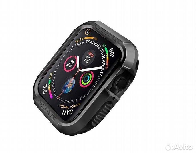 Чехол бампер Apple Watch Black 40MM Series 4