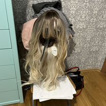 Парик блонд, длинный 61 см
