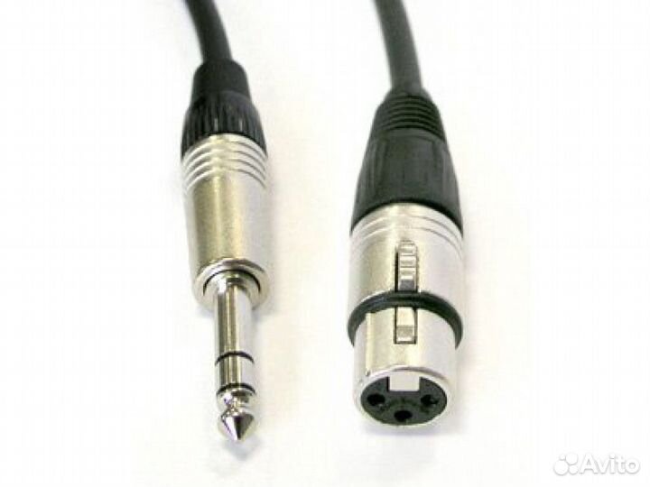 Кабели новые XLR Jack RCA mini XLR ручной работы