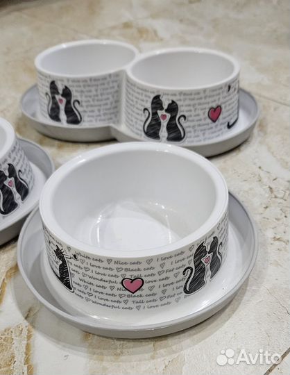 Миски для кошек