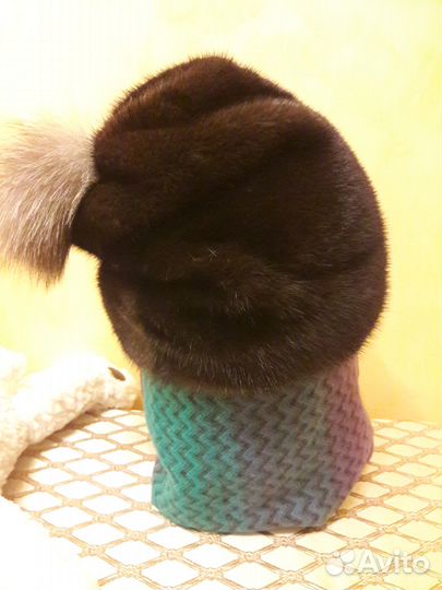 Шапка норковая